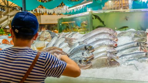 Рыбный рынок на Пхукете