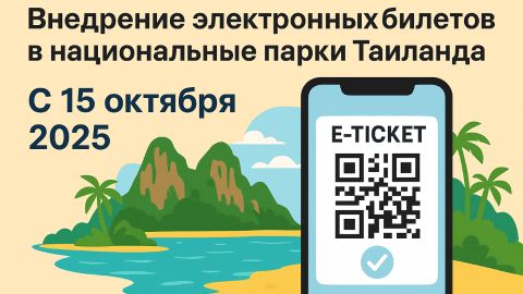 Электронные билеты в национальные парки Таиланда