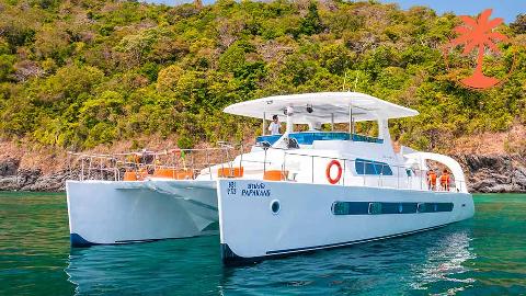 Аренда моторного катамарана Papakang - фото 2